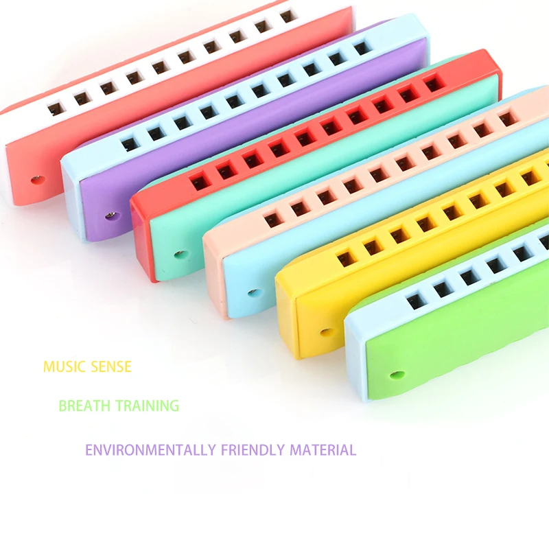 Двухцветная гармоника с 10 отверстиями музыкальные инструменты для раннего