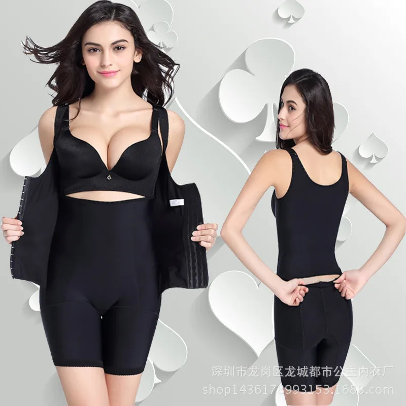 4XL plus size Sexy bodysuit Women Slimming Underwear Bodysuit Abdomen Corset Body Sculpting Lady Shapewear Shaping | Женская одежда