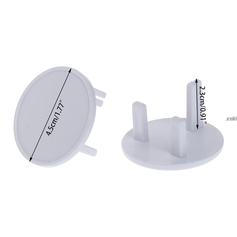

10Pcs UK Power Socket Outlet Mains Plug Cover Baby Child Safety Protector Guard MAY10 dropship