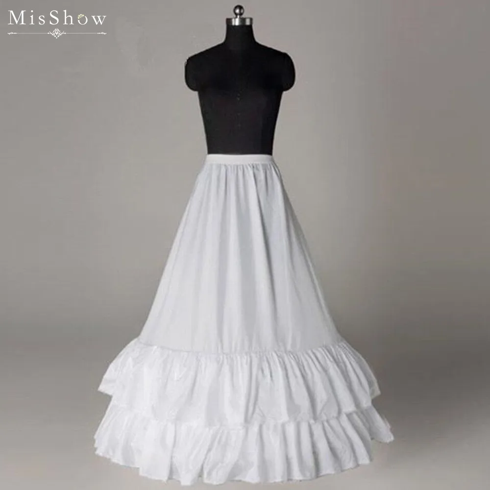 

Свадебная юбка-американка с рюшами MisShow, белая юбка-американка с оборками, свадебные аксессуары, кринолин, 2019
