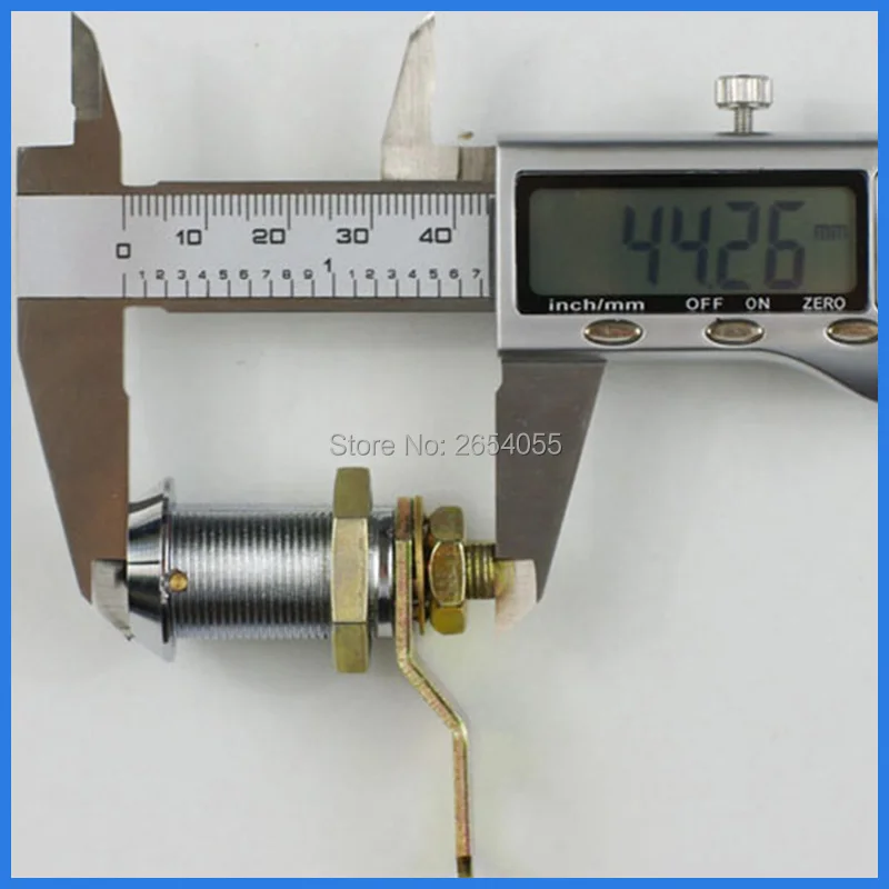 10 шт. 27 мм хромированный трубчатый замок с замком для окна С Одинаковыми