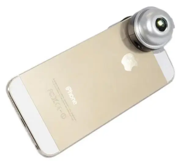 Микроскоп для мобильного телефона с увеличением 30x светодиодный микроскоп