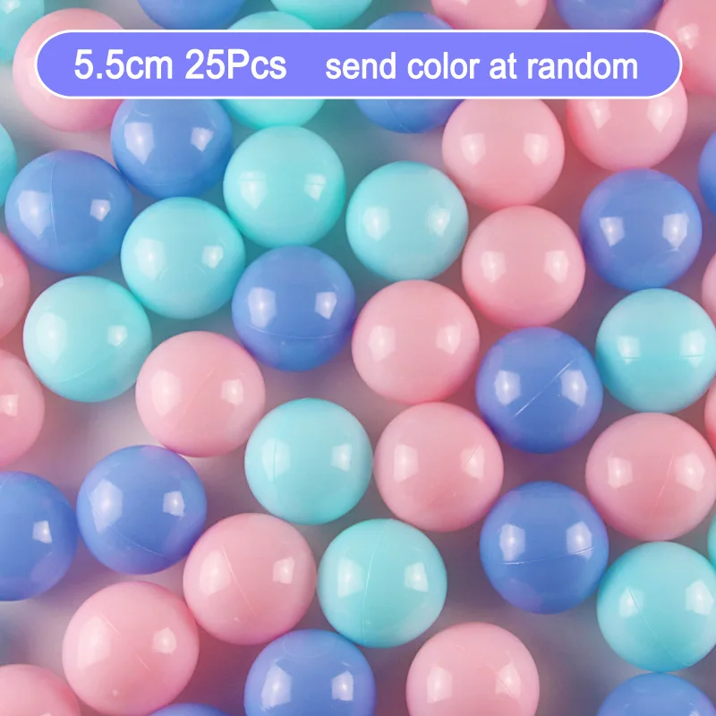 5.5cm 25pcs mkl Новая детская игрушка мячи для сухого бассейна серии океана мяч мультфильм играть складной бассейн детские игрушки палатка для океанских шариков спортивная игрушка для игр на открытом воздухе - Цвет: 5.5cm 25pcs mkl