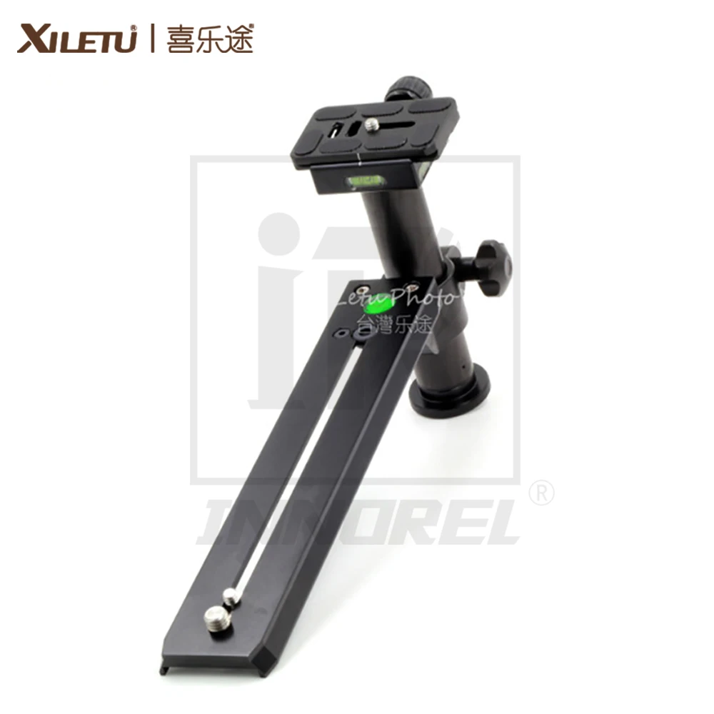 

XILETU LVQ-250 200-500mm Long-focus Lens Bracket Kit for Bird Watching Lengthened Quick Release Plate Long Nodal Slide Rail