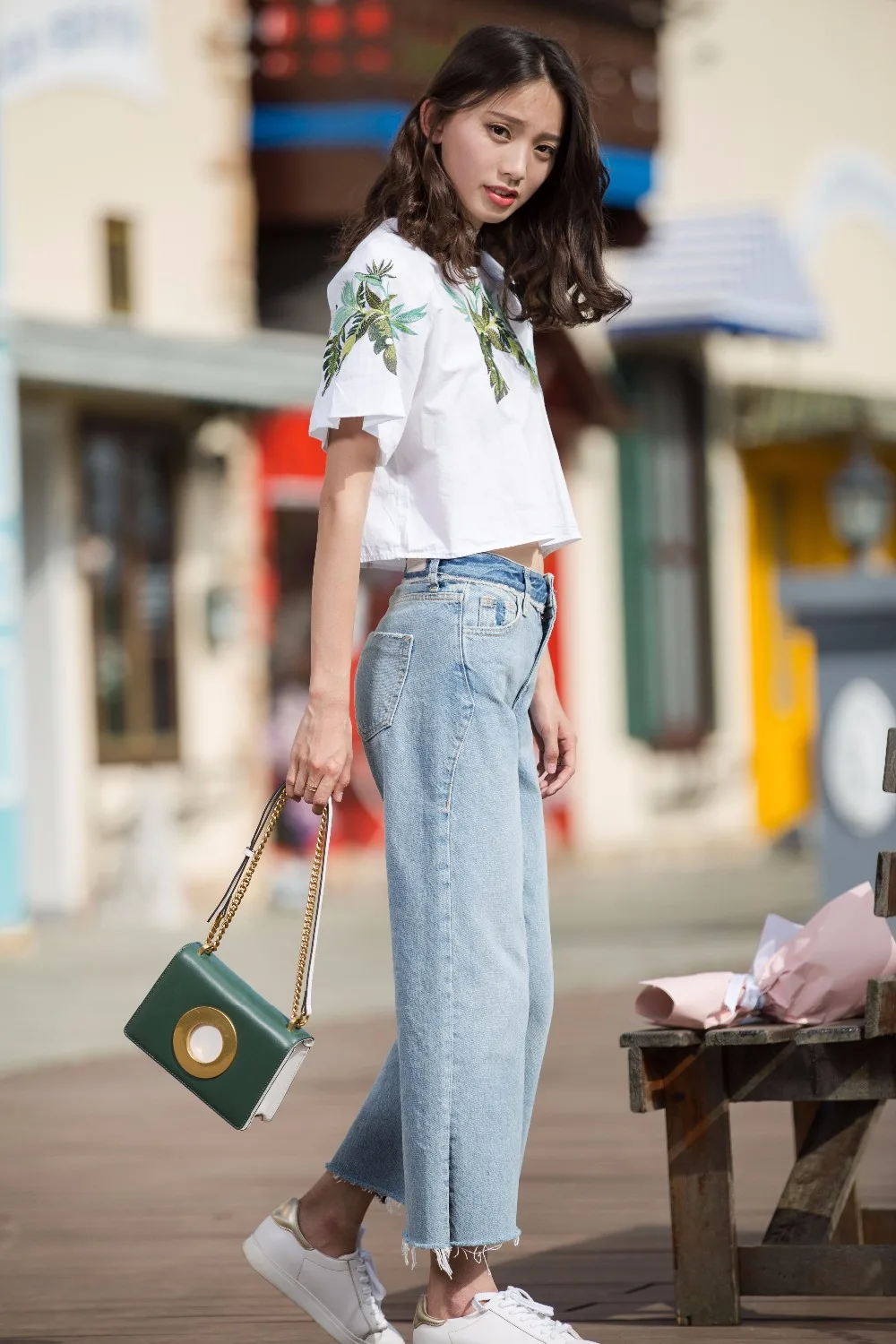 MOOD Shoulder bag leather material unique individuality female design style fashion beautiful Small square Free shipping | Багаж и сумки