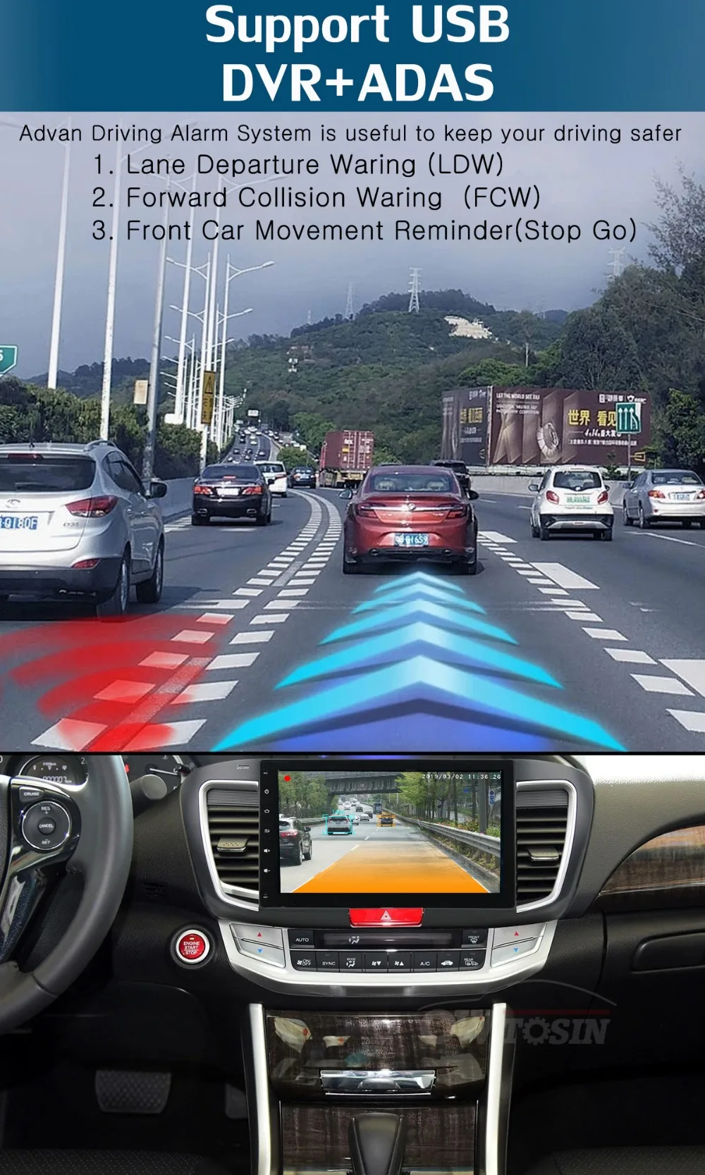 Ips Android 9,0 8 ядерный 4 Гб ram+ 64 ГБ rom Автомобильный DVD радио плеер gps для Honda Accord 9 низкий уровень DSP CarPlay Parrot BT