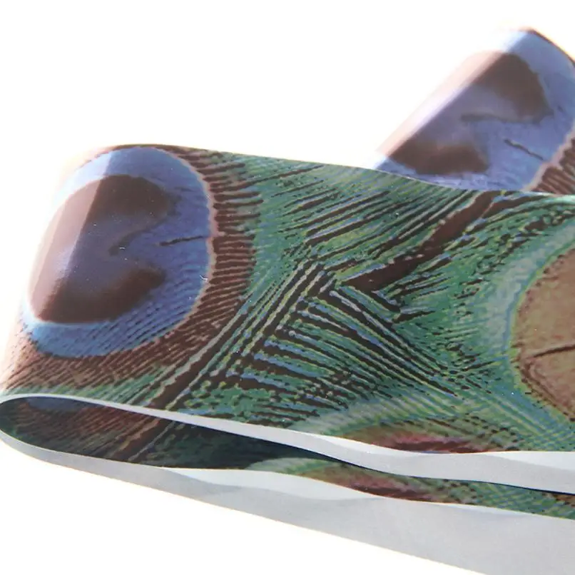 Новый модный дизайн ногтей Фольга наклейки переводные Советы Маникюр JQ129 легко