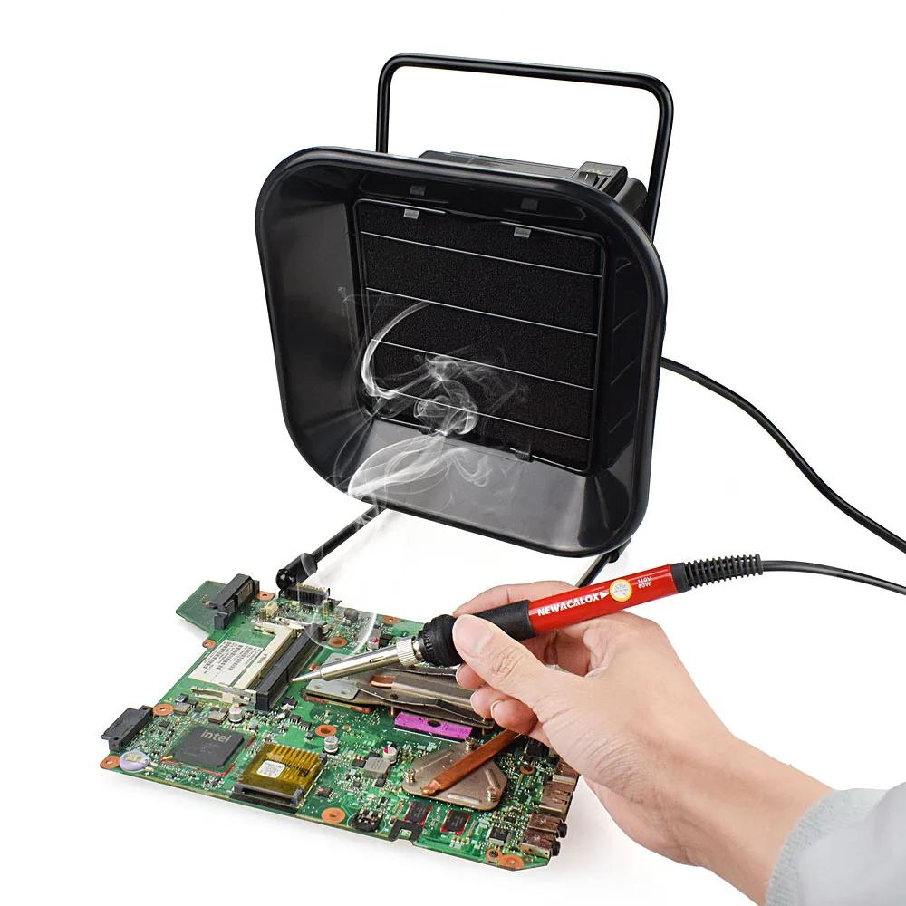 NEWACALOX сварочный фильтр для паяльной станции ESD регулируемый ЕС|welding solder|smoke
