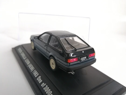 EBB RO 1:43 Тойота Королла Левин AE86 1983 сплав модель автомобиля литья под давлением металлические игрушки подарок на день рождения для детей мальчик другой