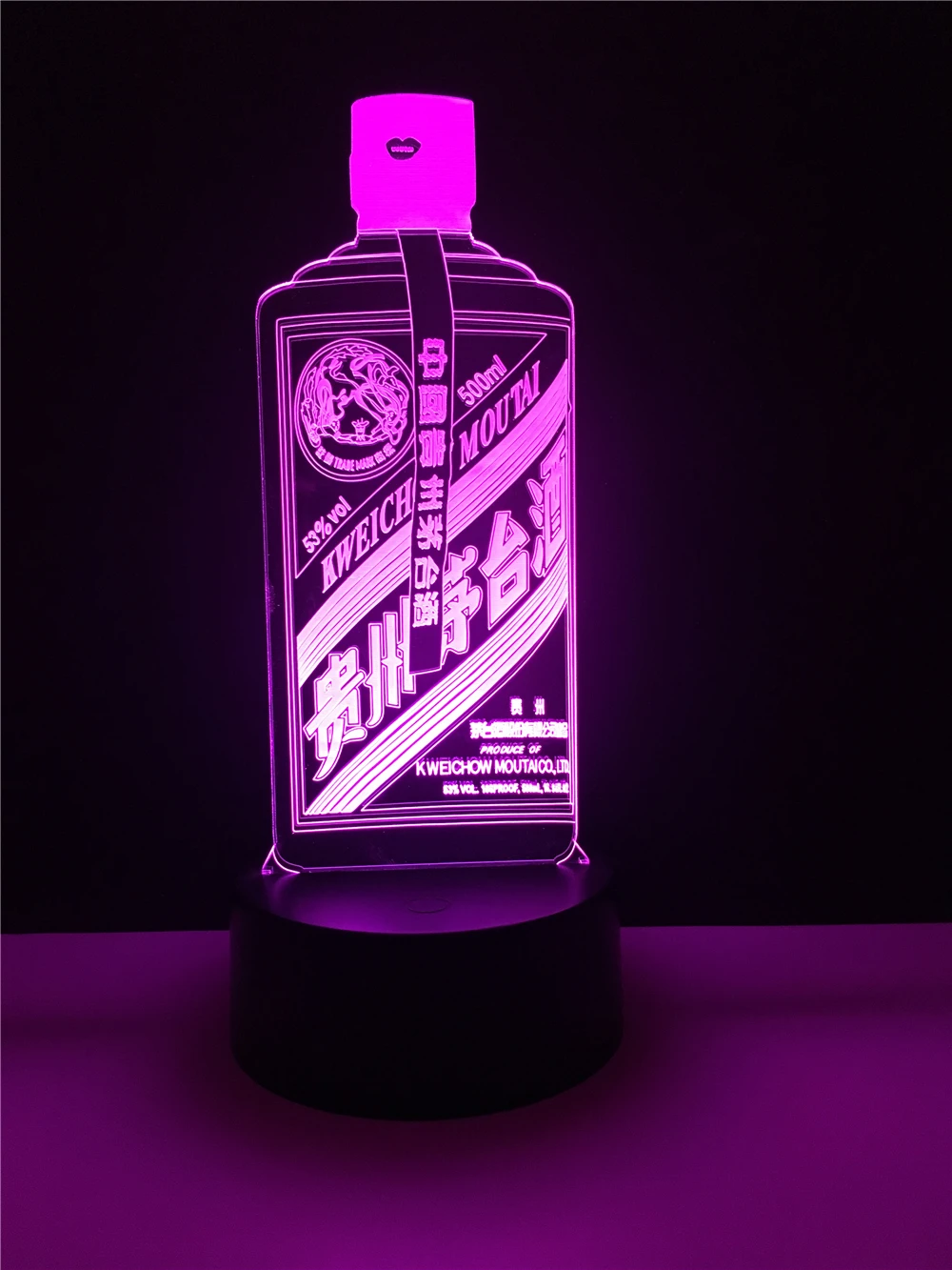 Luminaria Ночной светильник в китайском стиле 7 цветов с градиентным затемнением|night