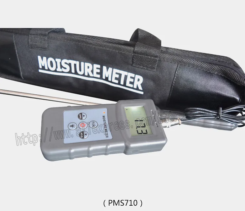 TOKY PMS710 используется для измерения содержания влаги в грунте и цементе особенно