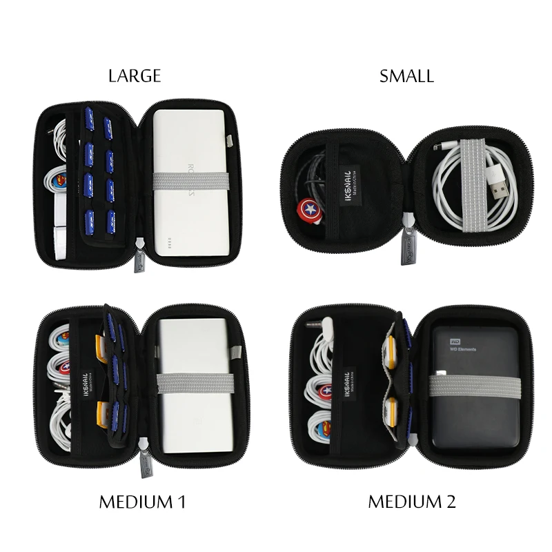 Чехол Shellnail многоразмерный Блестящий Защитный чехол SSD для наушников внешний