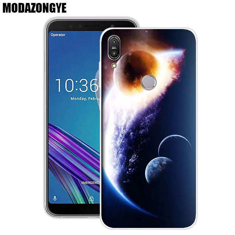 Чехол для Asus Zenfone Max Pro M1 ZB602KL мягкий чехол телефона из ТПУ ASUS ZB ZB602 602 602KL KL X00TD
