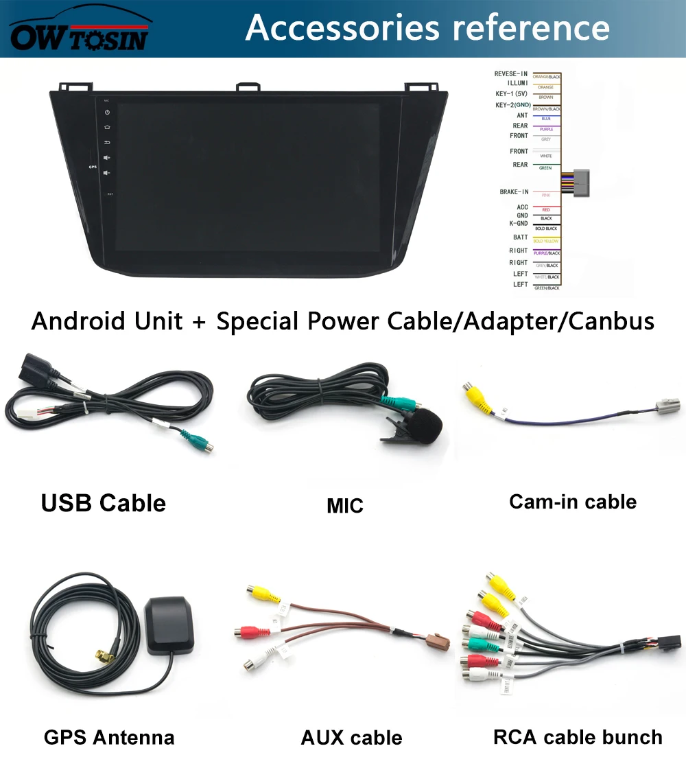10," ips 8 ядерный 4G+ 64G Android 9,0 автомобильный dvd-плеер для Фольксваген Tiguan L gps навигация радио попугай BT DSP