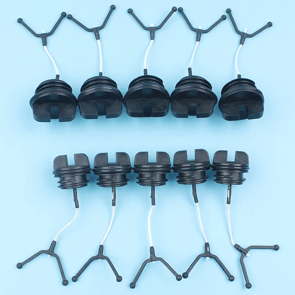 

5 X Oil & Fuel Tank Cap Kit For HUSQVARNA 36 41 51 55 254 257 136 137 141 142 Chainsaw Replacment Spare Parts New