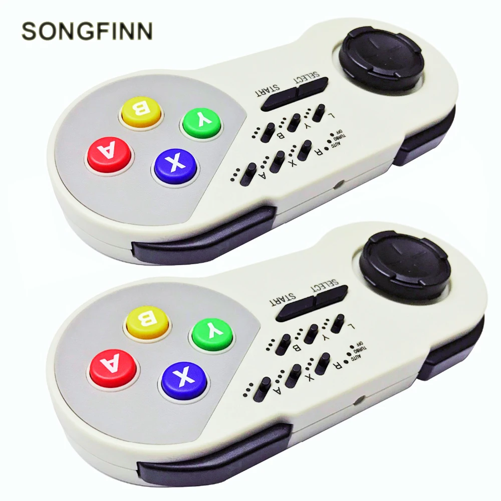 Беспроводной турбоконтроллер SONGFINN джойстик геймпад посылка кой для SNES Mini Classic