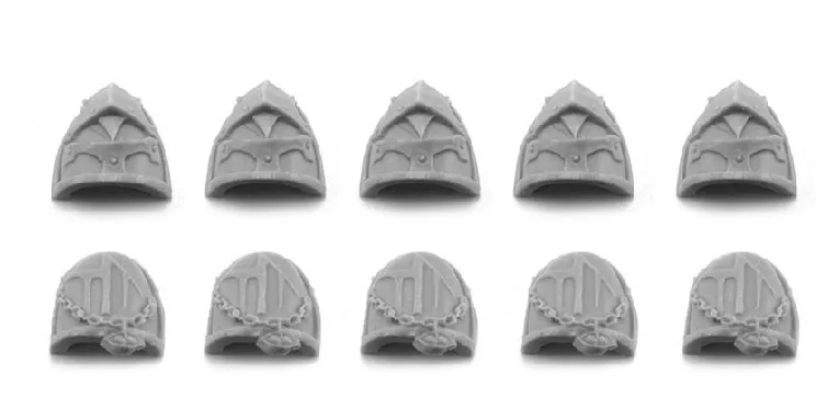 Набор наплечных подушечек из легиона сынов Гора MKIV 2 Бесплатная доставка (Angelina