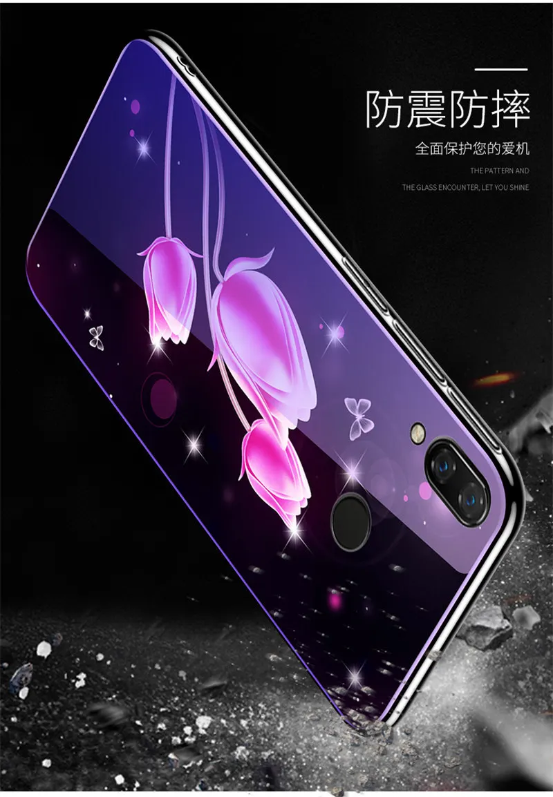 Чехол для Xiaomi Redmi Note 7 Чехол из закаленного стекла задняя крышка для Xiaomi Redmi Note 7 3 5 8 K20 Pro 8A 6A 7A Plus Pro Чехол
