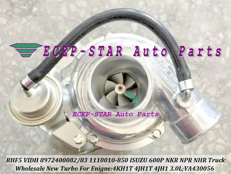 RHF5 VIDH VB430056 8-97240-0082 897240-0082 897240-0083 Turbo для ISUZU Qingling 600P NKR Truck 4KH1T 4JH1TC 4JH1T 134 4JH1 3.0L |