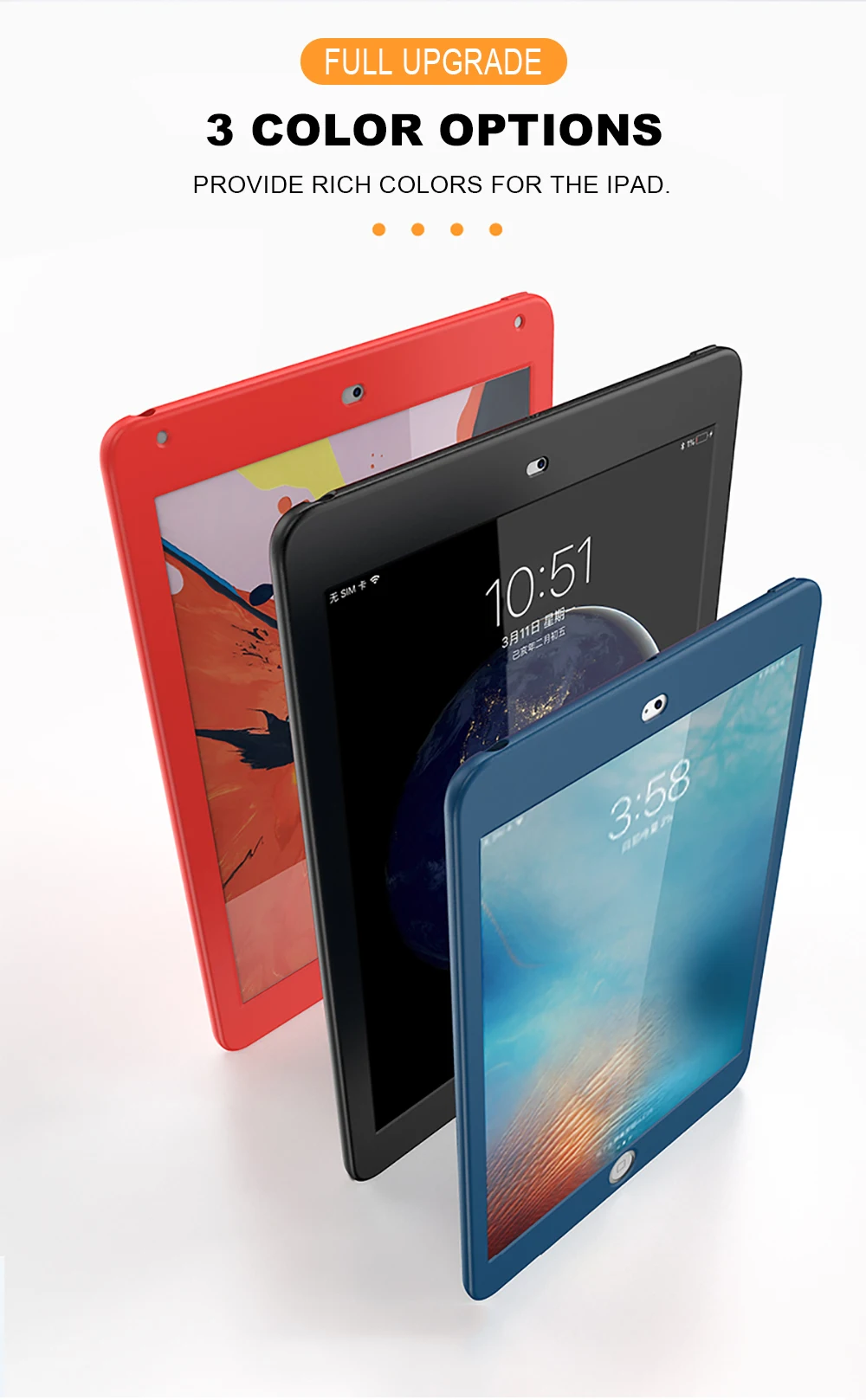 360 полный защитный чехол для iPad mini 5 7," Funda со стеклом ультра тонкий мягкий силиконовый чехол для iPad mini 1 2 3 4 Чехол