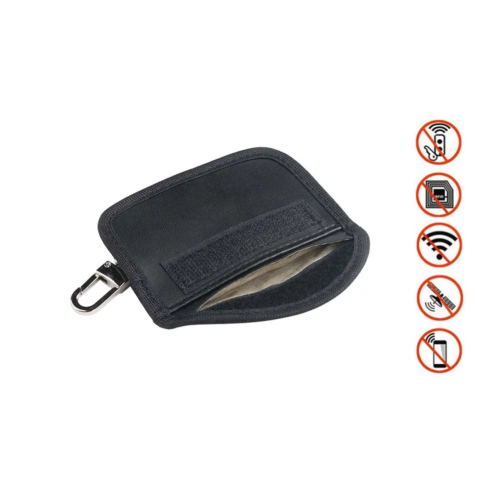 1 шт Мини Автомобильный ключ чехол для блокирует сигнал Фарадея Chiave автомобиля