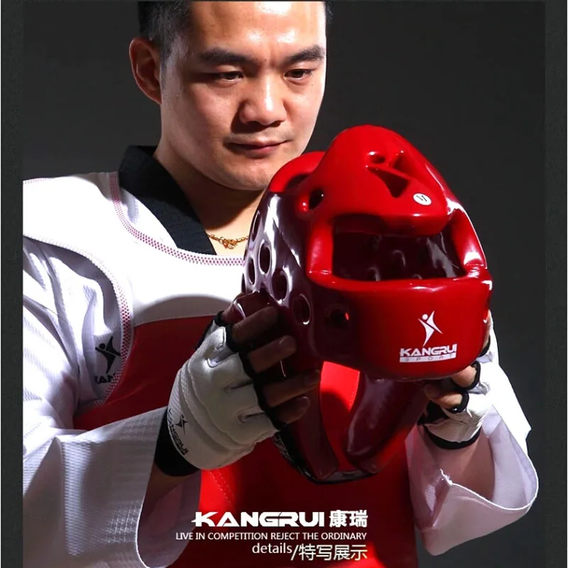 Бренд красный синий цвета мужской женский Боевая Голова протектор ПУ + NBR