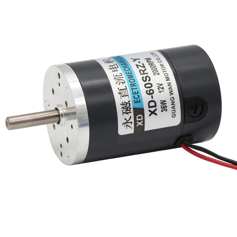 

36W Miniature Permanent Magnet DC Motor 12V 24V Speed Motor Cotton Candy Motor High Speed Brush Motor