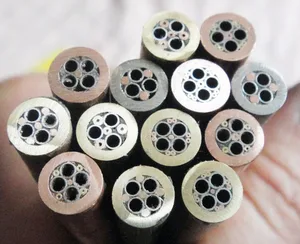 Медь, латунь, нержавеющая сталь, 6 мм, своими руками, фотовинт, цветок, заклепка, кухонные ножи, ручка, мозаичные заклепки