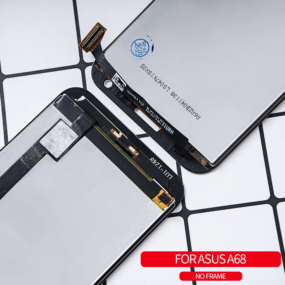 Оригинальный сенсорный ЖК экран 4 7 дюйма для ASUS PadFone 2 A68m A68 дисплей с рамкой и