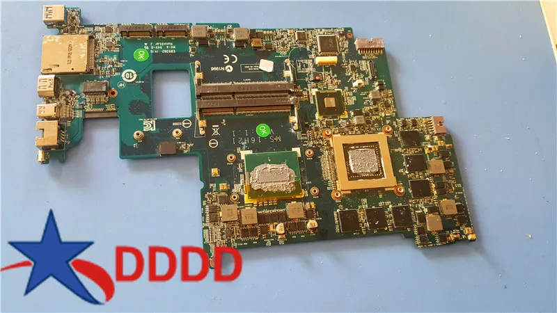 

Original MS-16H2 MS-16H21 FOR MSI GS60 LAPTOP MOTHERBOARD WITH I7 CPU AND GTX870M Video card