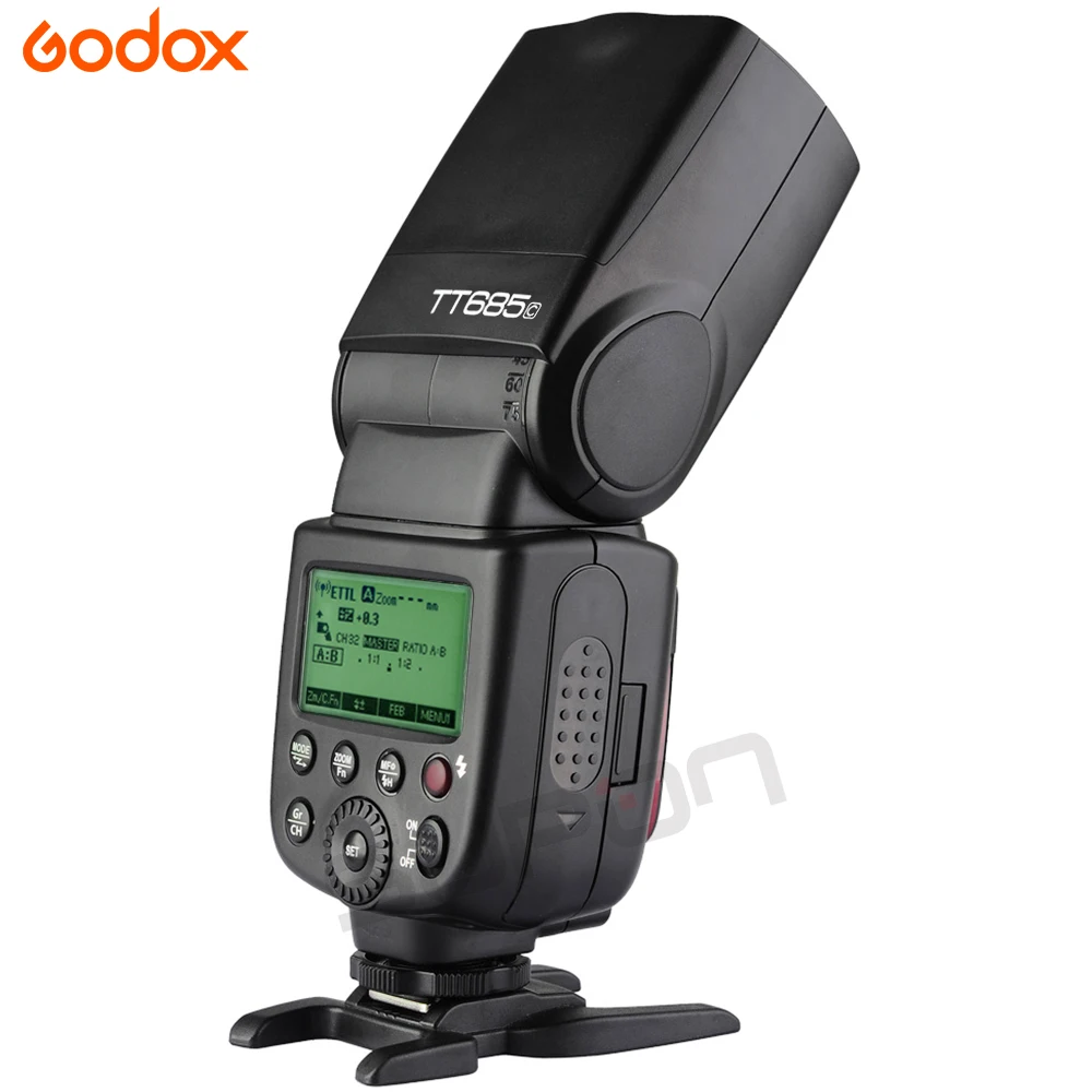 2x Godox TT685C 2 4G Wireless X system HSS TTL Sync Flash Speedlite + X1T C 15*17 см софтбокс для Canon 1100D 1000D 70D 650D