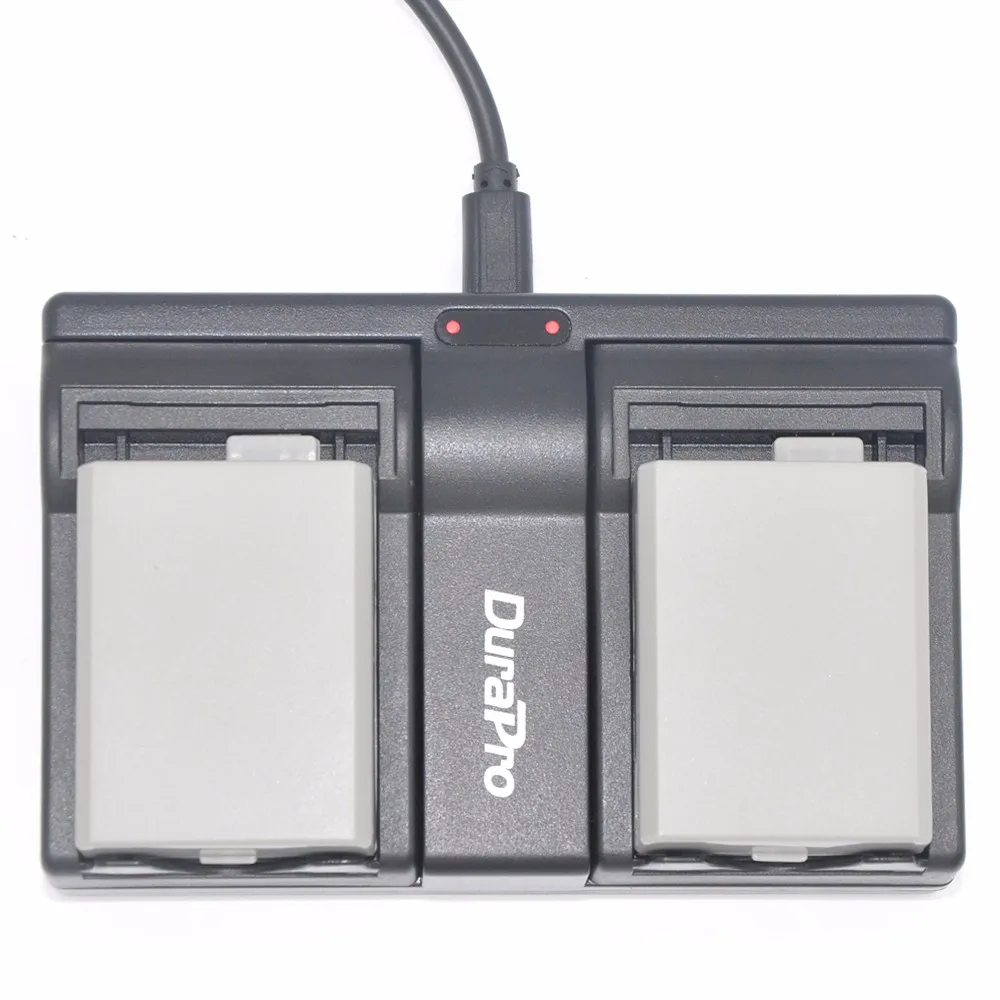 2 шт. DuraPro LP-E5 LPE5 LP E5 Батарея+ USB Dual Зарядное устройство для Canon 500D, 450D, 1000D, EOS Rebel T1i, XS, XSi, поцелуй X3, X2