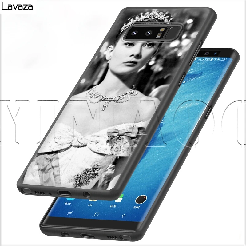 Lavaza Audrey Hepburn Case for Samsung Galaxy S6 S7 Edge J6 S8 S9 S10 Plus A3 A5 A6 A7 A8 A9 Note 8 9 |