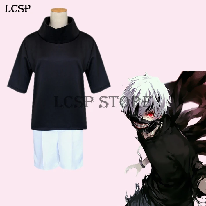 LCSP Токийский Гуль Кен канеки Косплей Костюм японского аниме Униформа костюм