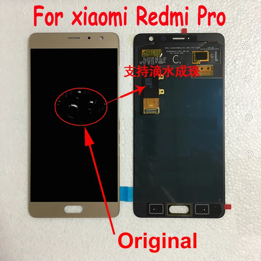 Оригинальный ЖК дисплей для Xiaomi Redmi Pro + сенсорная панель дигитайзер в сборе