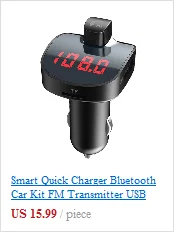 FM передатчик Набор беспроводной связи по стандарту Bluetooth для автомобиля с двойным зарядка через usb чтения TF карты Поддержка MP3 и WMA файлов формата A2DP Функция