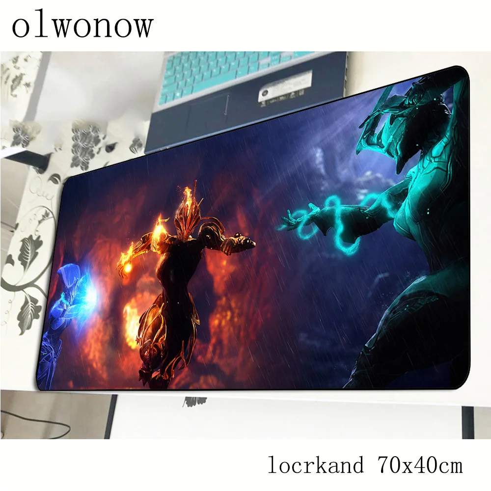 Коврик для мыши warframe 700x400x3 мм Самый дешевый игровой коврик для мыши Коврик для геймера HD печатная игровая компьютерная настольная клавиатура со встроенной мышью большие игровые коврики