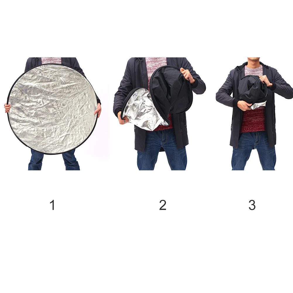 1pc 60cm 5-in-1 Photography Studio Multi Photo Disc Collapsible Light Reflector | Электроника