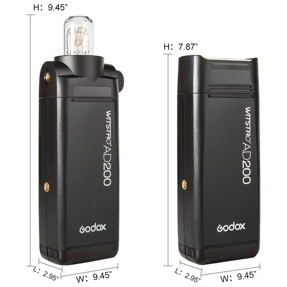 Карманная вспышка GODOX AD200 2 4 ГГц 8000 с 2900 мАч | Электроника