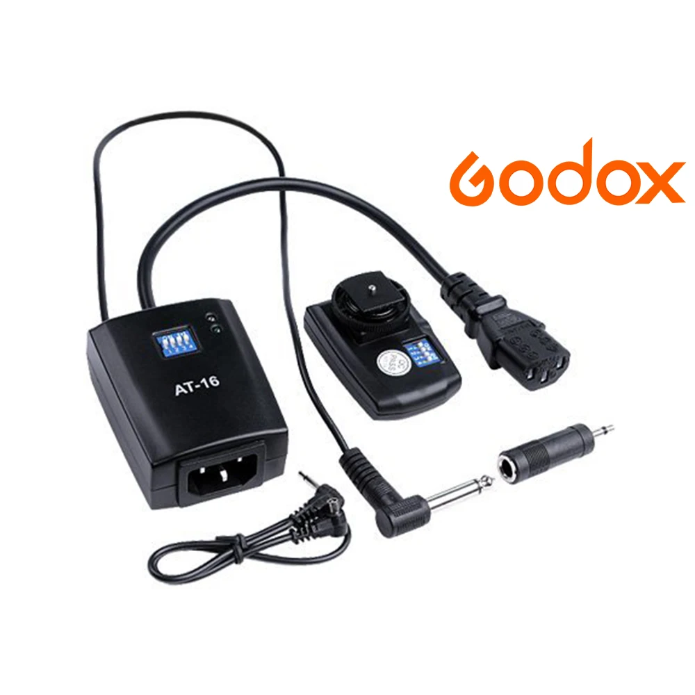 GODOX AT-16 Каналы Беспроводной студийная вспышка Bluetooth пульт дистанционного спуска затвора спусковой крючок для цифровой зеркальной камеры Canon Nikon DSLR Камера 5D 6D 800D 750D 77D M6