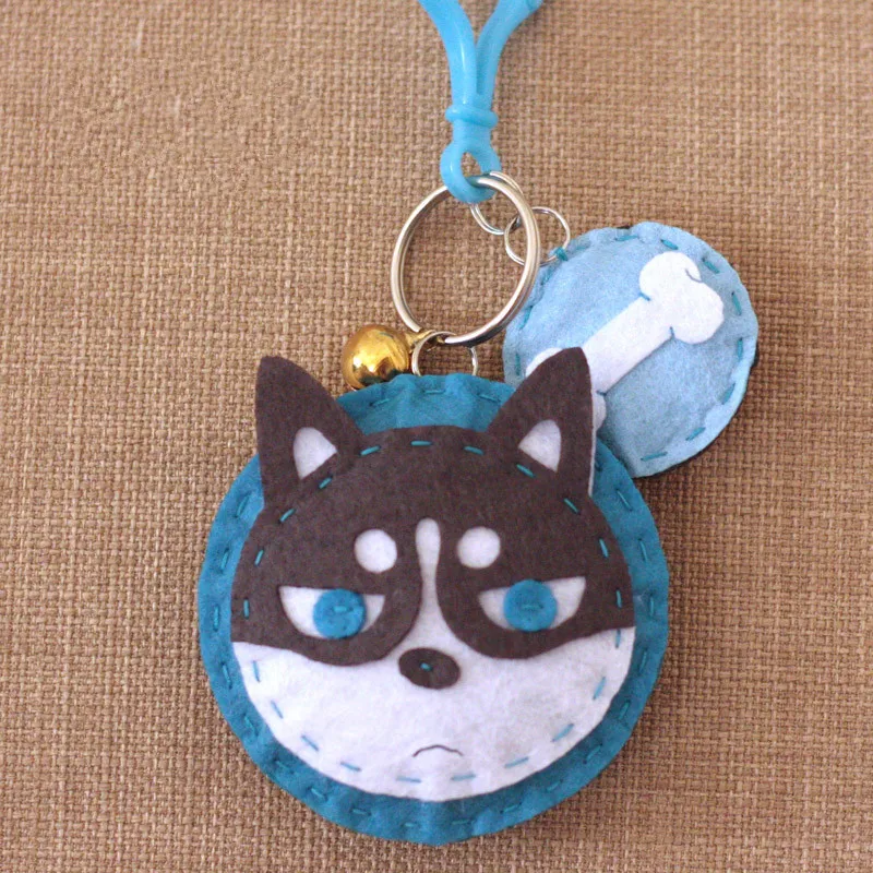 DIY фетровая упаковка милые животные кулон ручной работы швейная ткань