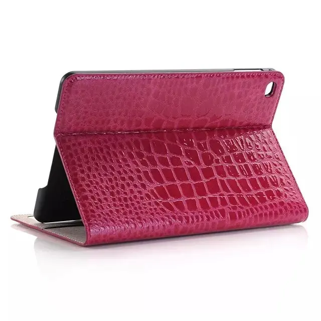 Тонкий чехол из крокодиловой кожи для iPad Mini 4 Модный искусственной mini4 умный с