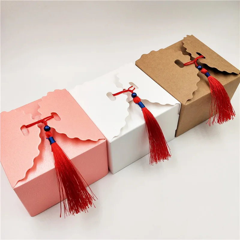 10 шт красочные бумажные картонные свадебные коробки конфет ручной работы