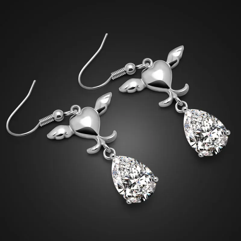 Зимние новые продукты женские серьги из стерлингового серебра 925 пробы большая