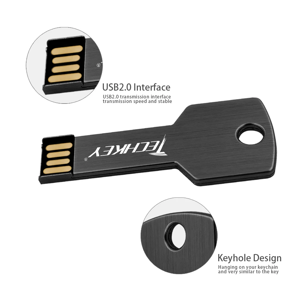 Usb флеш накопитель флешка 4 ГБ 8 16 32 USB 2 0 металлическая Водонепроницаемая память U