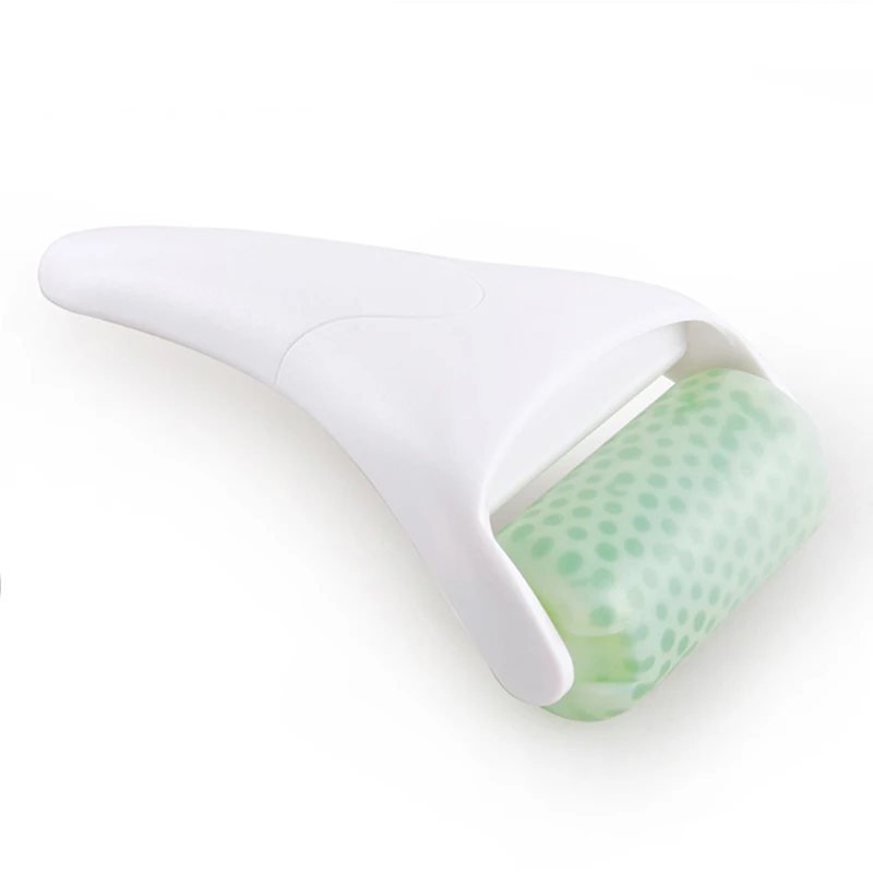 Green ABS Head Красота звезда Катание на коньках ролик кожи крутая роликовый массажер derma для массаж для лица для тела Уход за кожей лица Предотвращение морщин дермо ролик - Цвет: Green ABS Head