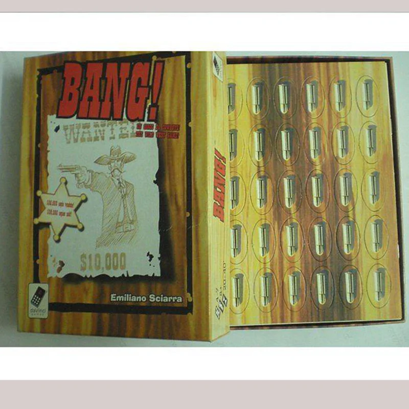 Bang настольная игра бумажная карта 5-7 игроков китайская версия семейная легкая |