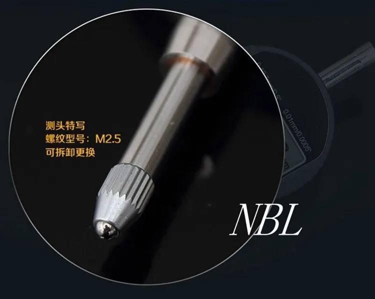 Маслостойкий цифровой микрометр IP54 Электронный метрический/дюймовый 0-12 7 мм/0 5