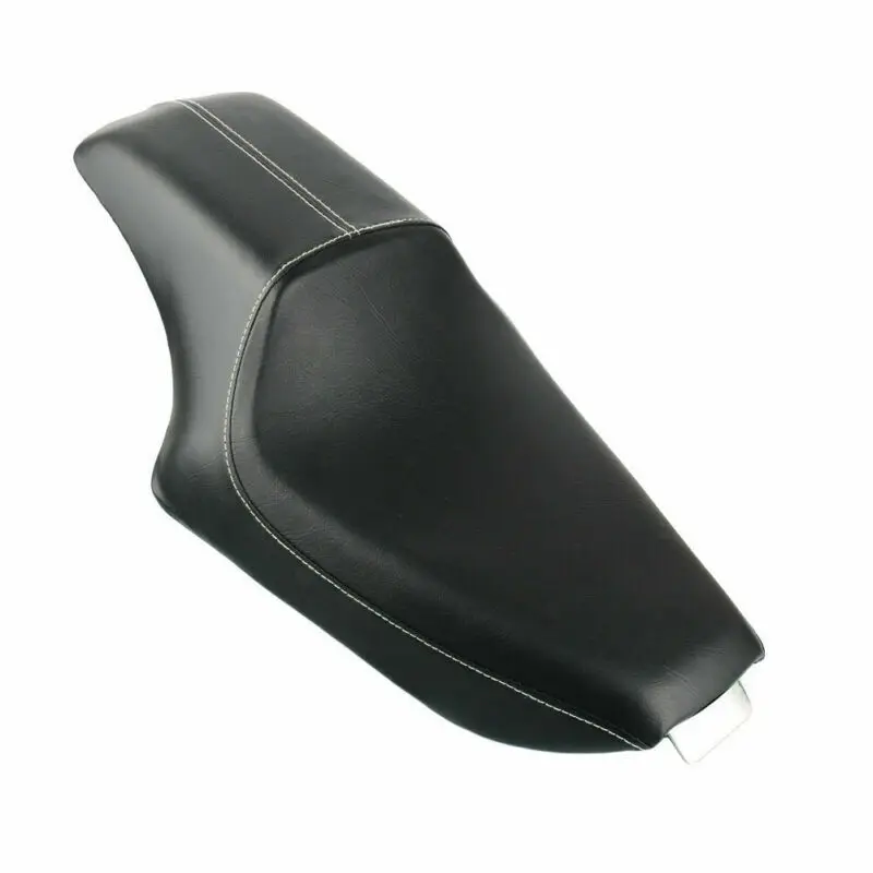 Гладкое сиденье для мотоцикла черное водителя спереди и сзади два задних сиденья
