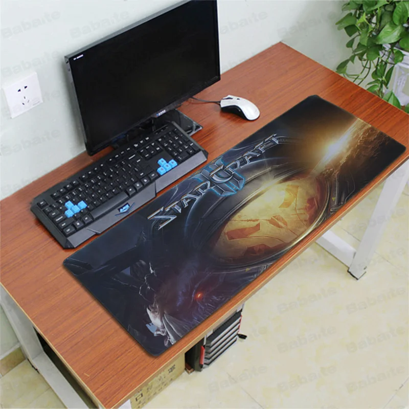Коврик для мыши Babaite starcraft 2 коврик игровой из натурального каучука настольный